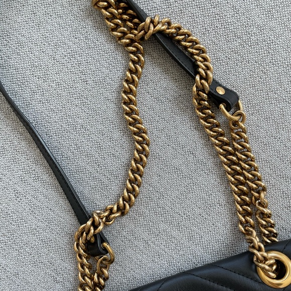 Gucci GG marmot 2.0 mini quilted black - Picture 3 of 9